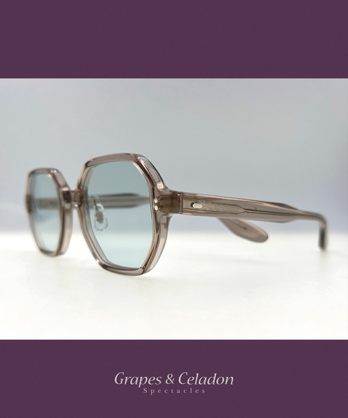 Grapes ＆ Celadon 伊達メガネ メガネ 眼鏡 Grapes＆Celadon 