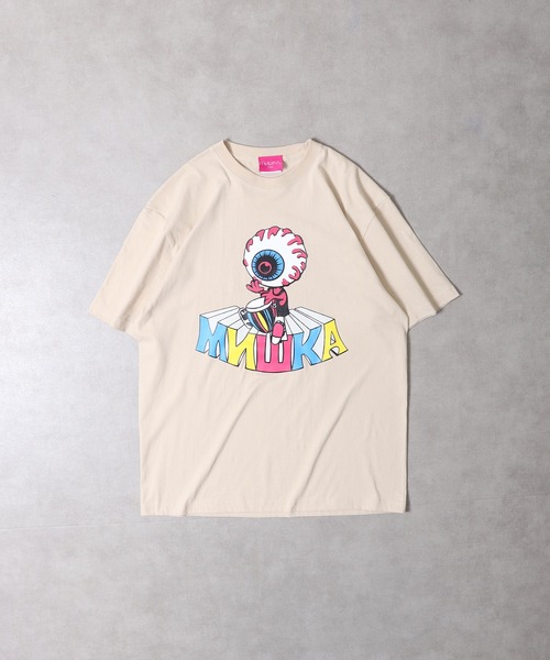 MISHKA（ミシカ） スマホショルダー tシャツ MISHKA T-SHIRT 半袖