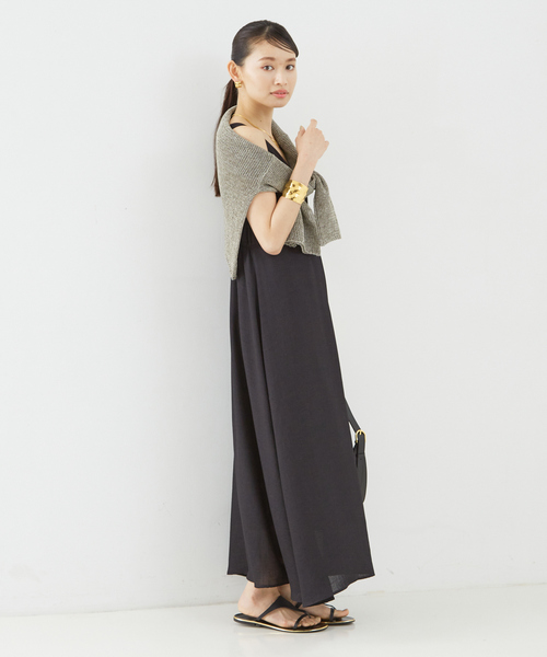 Rouge vif ワンピース リニーライトメッシュワンピース