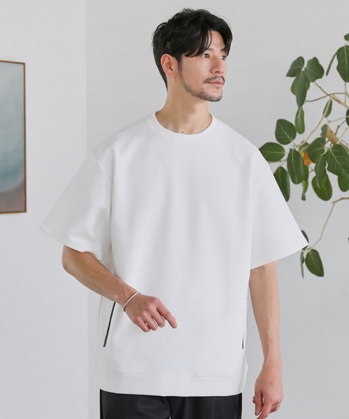 国内発 THOM BROWNE コットンポケットクルーネック半袖Tシャツ SPU tシャツ 「セットアップ対応」コットンポンチクルーネック