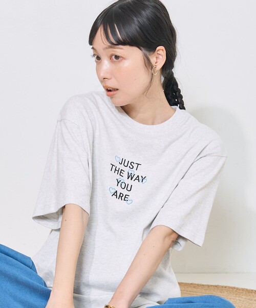 FREAK'S STORE（フリークスストア） tシャツ ミニロゴ ハート刺繍T