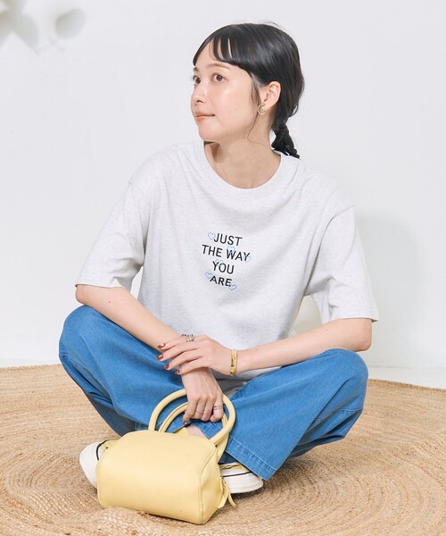 FREAK'S STORE（フリークスストア） tシャツ ミニロゴ ハート刺繍T