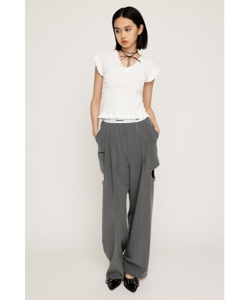 【eaphi】RANDOM SHIRRING 2WAY BUSTIER RANDOM SHIRRING 2WAY BUSTIER