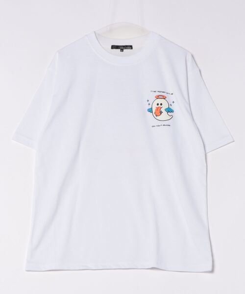 【arisan】SATUR 半袖Tシャツ ホワイト/ライトブルー arisan様専用】SATUR 半袖Tシャツ ホワイト/ライトブルー - メルカリ