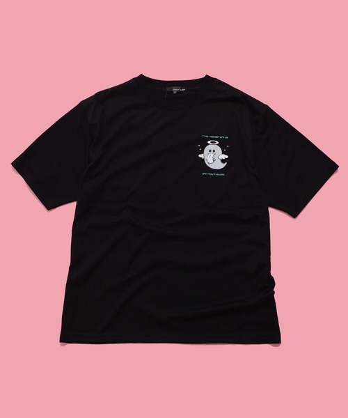 Revo. tシャツ 「接触冷感」Ghost Luminous 光る 発泡プリント