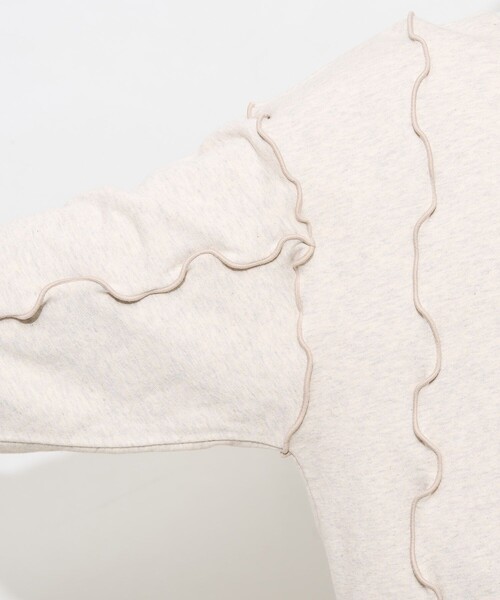 カーディガン 「WEB限定」配色メローリブカーディガン レディース MAISON KITSUNE メゾンキツネ カーディガン DOUBLE FOX HEAD