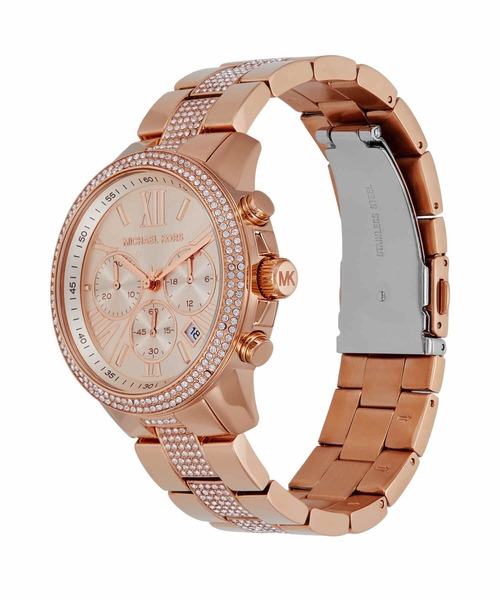 Oversized Brynn Pavé Rose Gold-Tone Watch | Michael Kors [US]