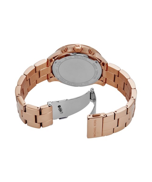 Oversized Brynn Pavé Rose Gold-Tone Watch | Michael Kors [US]