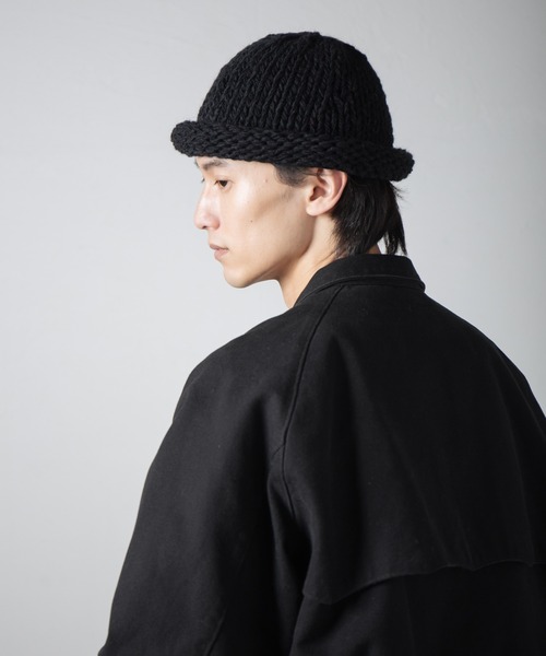 INDIETRO ASSOCIATION ニット帽 ニットキャップ Roll Knit Cap