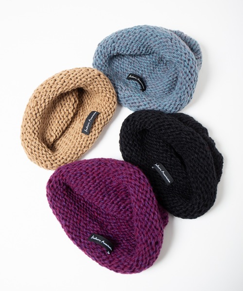 INDIETRO ASSOCIATION ニット帽 ニットキャップ Roll Knit Cap