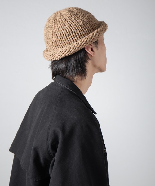 INDIETRO ASSOCIATION ニット帽 ニットキャップ Roll Knit Cap