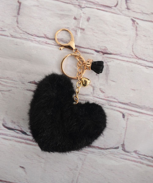 Mayree キーホルダー 「urge select」ふわふわ くすみカラー ハート