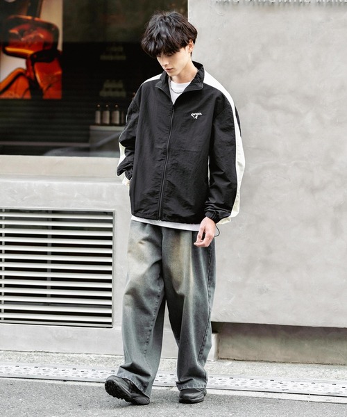完売品 nobody トラックジャケット Lサイズ NOBODY 完売トラックジャケット Lサイズ しょーきちくん着用