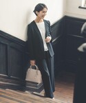 ジャケット ノーカラージャケット 「通勤/セッ...の詳細画像2