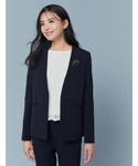 ジャケット ノーカラージャケット 「通勤/セッ...の詳細画像3