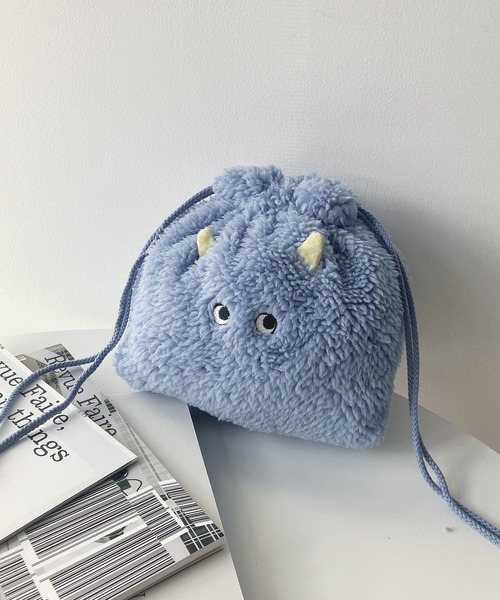 AS KNOW AS（アズノゥアズ） ポーチ モンスター巾着ポーチ 「ZOZOTOWN