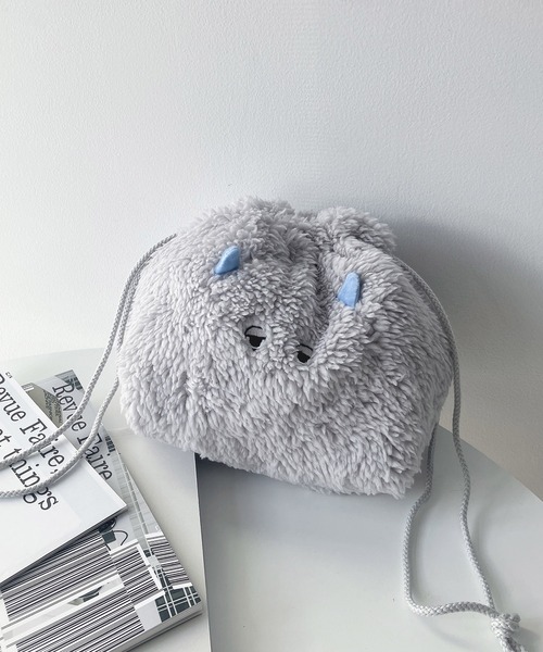 AS KNOW AS（アズノゥアズ） ポーチ モンスター巾着ポーチ 「ZOZOTOWN