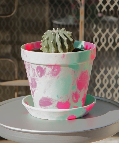 DULTON（ダルトン） 花瓶 「4号」SPLASH POT M/メラミン プランター