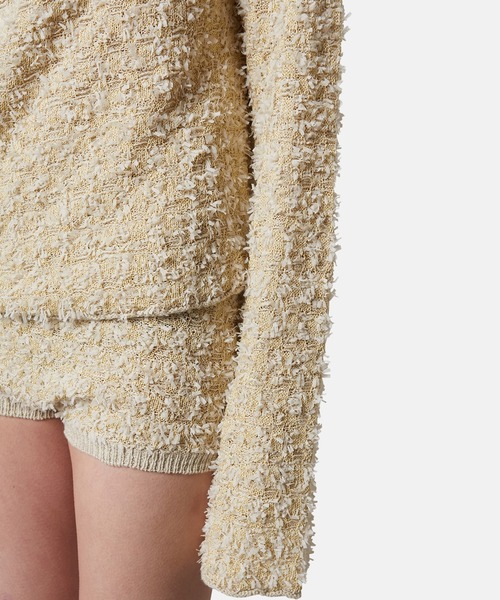 IRENE 25SS Tweed Knit Tops ツイード ニットトップス IRENE ニット セーター ツイードニットトップス / Tweed Knit