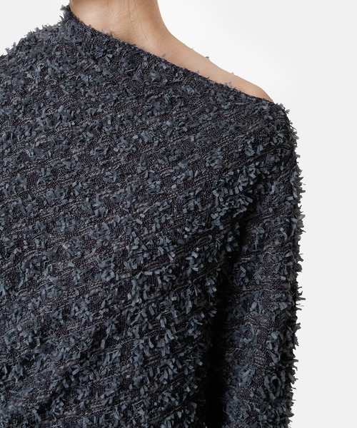 IRENE ニット セーター ツイードニットトップス / Tweed Knit
