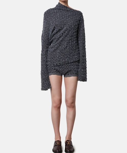 IRENE 25SS Tweed Knit Tops ツイード ニットトップス IRENE ニット セーター ツイードニットトップス / Tweed Knit