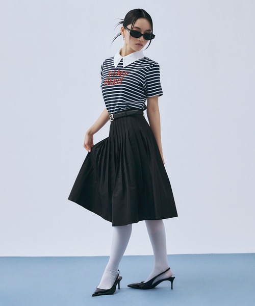 SALE【AMI】プリーツ ミディスカート eimy istoire スカート プリーツミディスカート : ZOZOTOWN