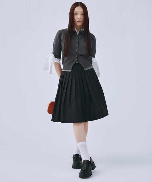 SALE【AMI】プリーツ ミディスカート eimy istoire スカート プリーツミディスカート : ZOZOTOWN