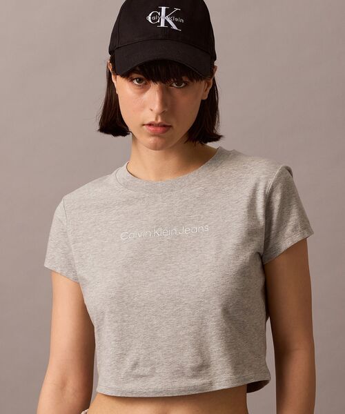 tシャツ ベイビーTシャツ レディース Calvin Klein tシャツ ベイビーTシャツ レディース : ZOZOTOWN