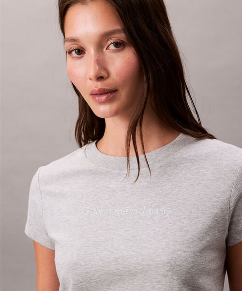 Calvin Klein tシャツ ベイビーTシャツ レディース : ZOZOTOWN