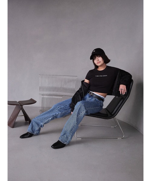 【 】CK Jeans ラベルリップベビーティー★送料無料 Amazon.co.jp: (カルバンクライン) CALVIN KLEIN モノグラム