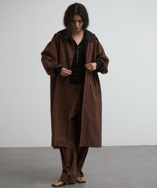 CREDONA（クレドナ） ブルゾン ジャンバー HOODIE NYLON COAT