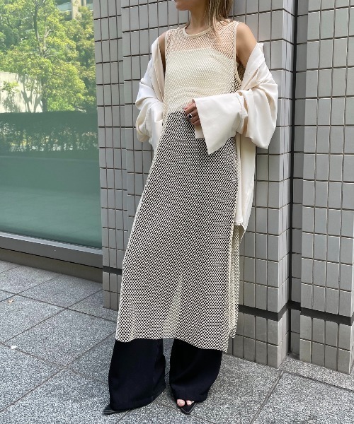 スリット スウェット ワンピース ロングワンピース b2135 スリット スウェット ワンピース ロングワンピース b2135