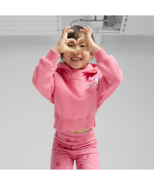 あおばくん着用　00s PUMA パーカー PUMA プーマ ジュニア キッズ 子供 スウェット フルジップ X
