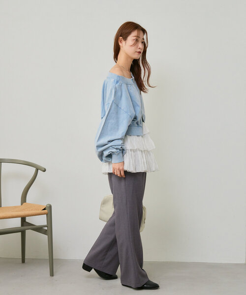 Kastane（カスタネ） トレーナー スウェット 「S.Lサイズ/前後2WAY