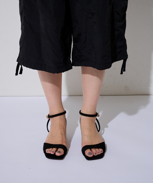 Le Talon  STRAPMULE  4.5cmヒール　S size 4.5cmアシメストラップセパレート（パンプス）｜LE TALON（ル