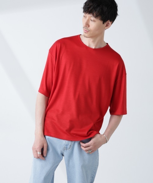 NANO universe（ナノ・ユニバース） tシャツ 「ALL-DAYS COMFORT 100
