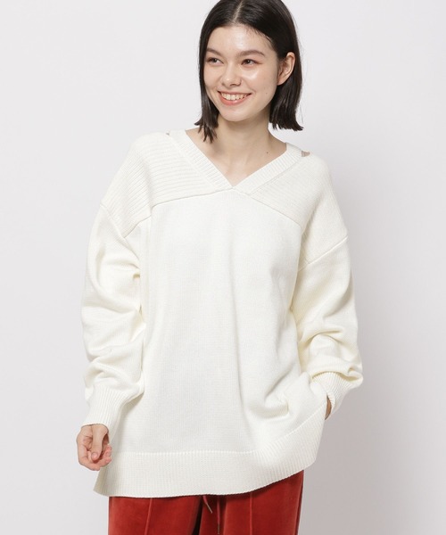 トミー ヒルフィガー TOMMY HILFIGER コットンシルクブレンド