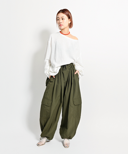CITYSHOP ブラウス シャツ 「追加」ASA/C BIO WASH PULLOVER 2