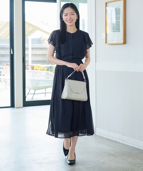 Tiaclasse ワンピース フレアスリーブワンピース : ZOZOTOWN Yahoo!店