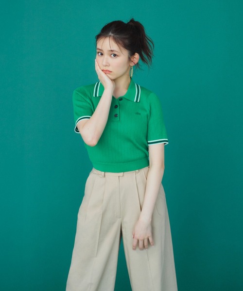 LACOSTE ニット セーター LACOSTE/ポロニット レディース