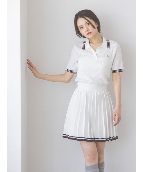 LACOSTE ホワイト セーター Lサイズ LACOSTE ホワイト セーター Lサイズ - メルカリ