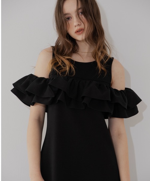 国内発*GIANA NUEAGE オフショル ワンピース バブルヘム 👗 バブルヘムワンピース️ 🫧 │ジーユー │ ショップブログ