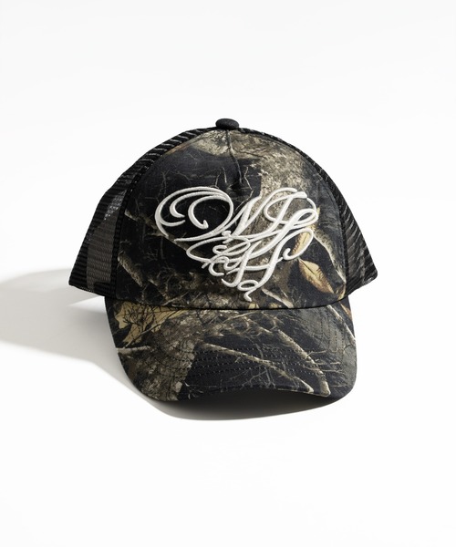 WISH FOR EVER キャップ 帽子 HEART DESIGN MESH CAP / ハート