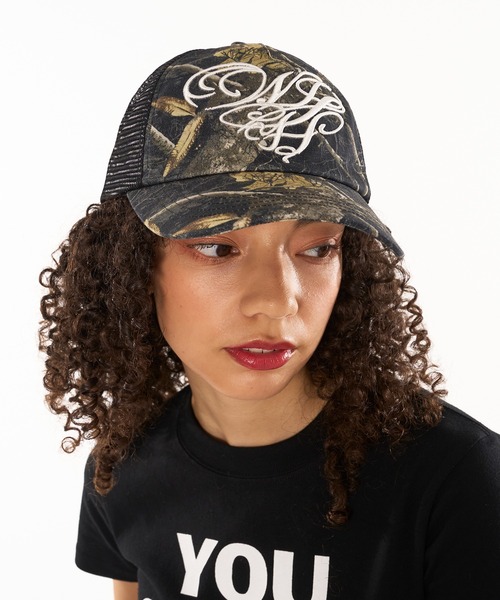 WISH FOR EVER キャップ 帽子 HEART DESIGN MESH CAP / ハート