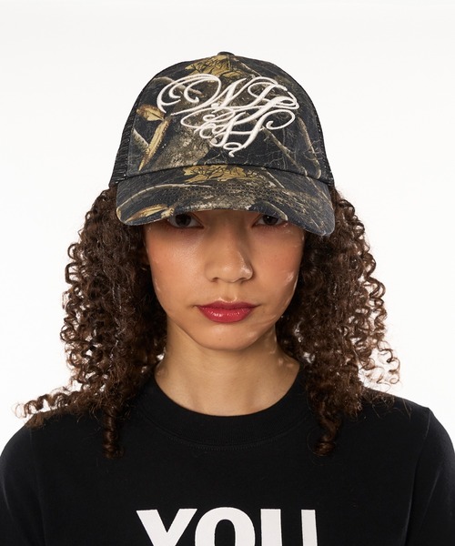 MOUSSY BEP OG HEART メッシュキャップ KHAKI BEP OG HEART MESH CAP KHAKI MOUSSY | BEP OG HEART メッシュ