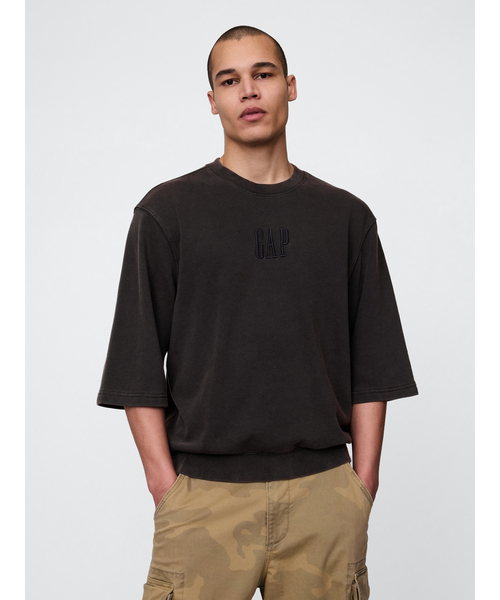 ヴィンテージソフト オーバーサイズ GAPスウェト　シャツ トレーナー　XS M GAP トレーナー スウェット ヴィンテージソフト GAPロゴ