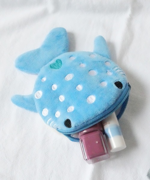 Port（ポート） ポーチ 「 」 クジラザメ ぬいぐるみ ポーチ / コイン