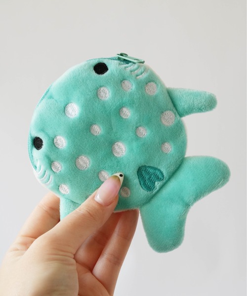 Port（ポート） ポーチ 「 」 クジラザメ ぬいぐるみ ポーチ / コイン