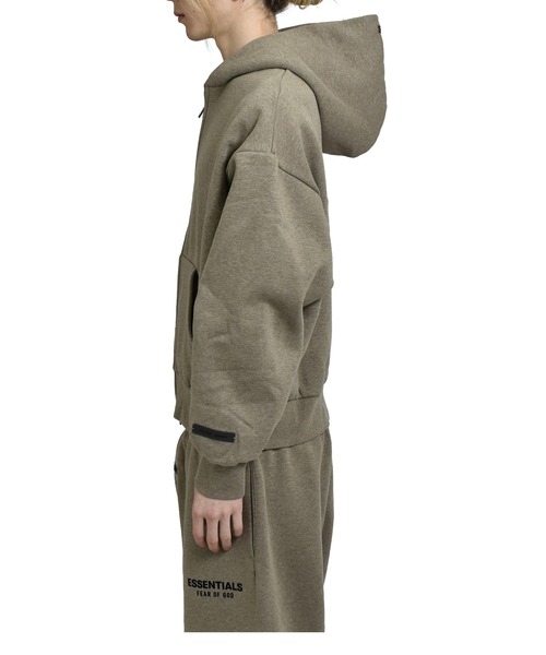 FOG ESSENTIALS CLASSIC FIT FLEECE ZIP UP HEATHER パーカー FOG ESSENTIALS パーカー CLASSIC FIT FLEECE ZIP UP HOODIE