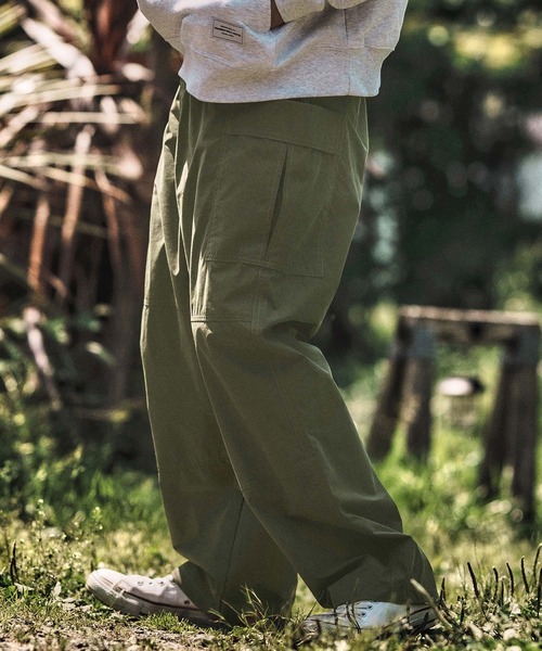 Nylon pants メンズナイロンパンツ パンツ mp13764- BAKER NYLON PANTS